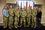 U.S. Soldiers from the 263rd Army Air Missile Defense Command and 678th Air Defense Brigade, South Carolina National Guard, graduate the Patriot missile training program at a ceremony held in Columbia, South Carolina, Jan. 6, 2018. The eight month-long training was conducted by the South Carolina Army National Guard in order for air defense Soldiers to have a better understanding of the Patriot missile weapons system and enhance their capabilities to manage this asset.