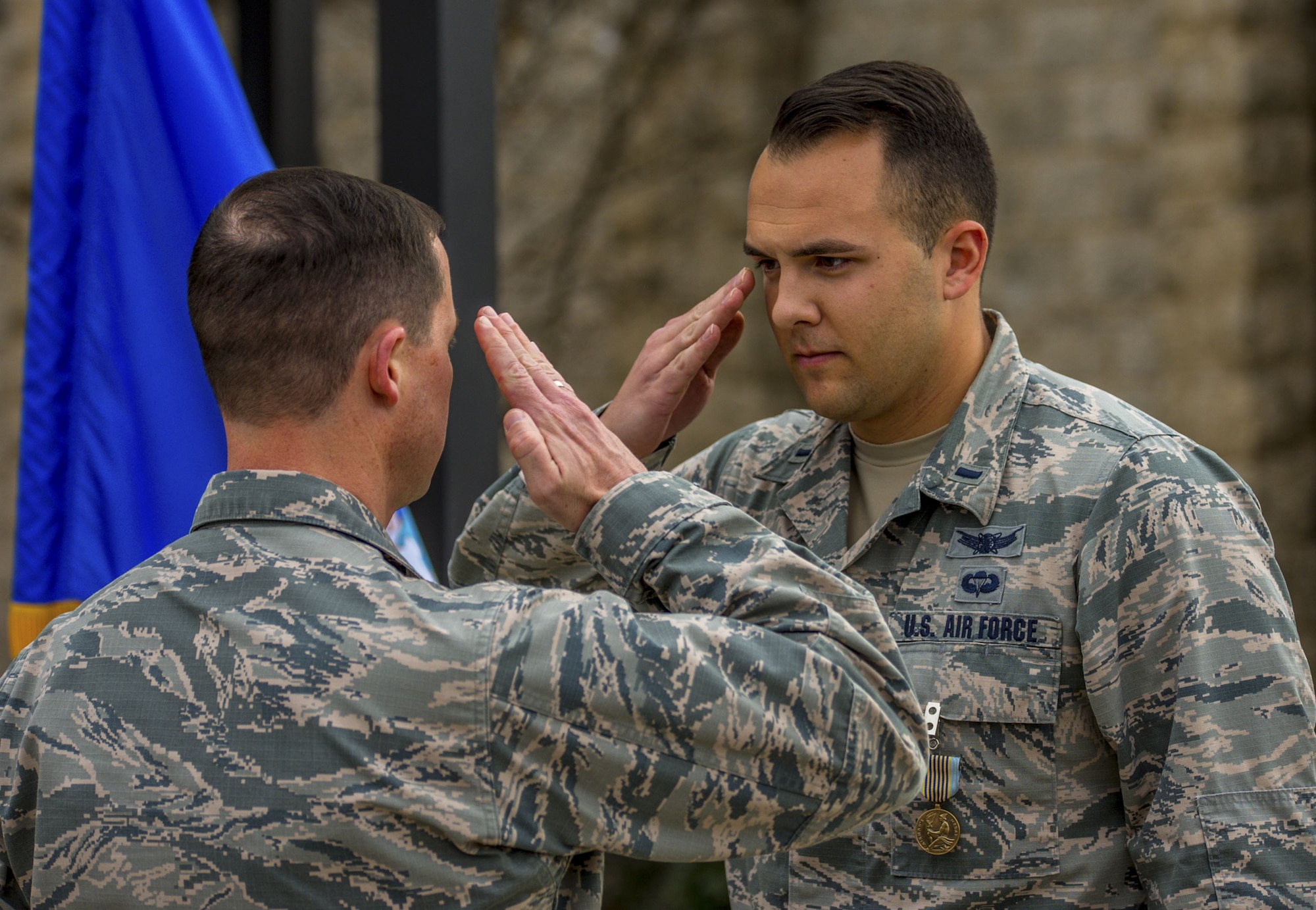 Airman's Medal awarded for heroic actions.