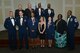 U.S. Airmen assigned to the 20th Fighter Wing stand with wing leadership after being recognized as annual award winners at Shaw Air Force Base, S.C., Jan 27, 2017.