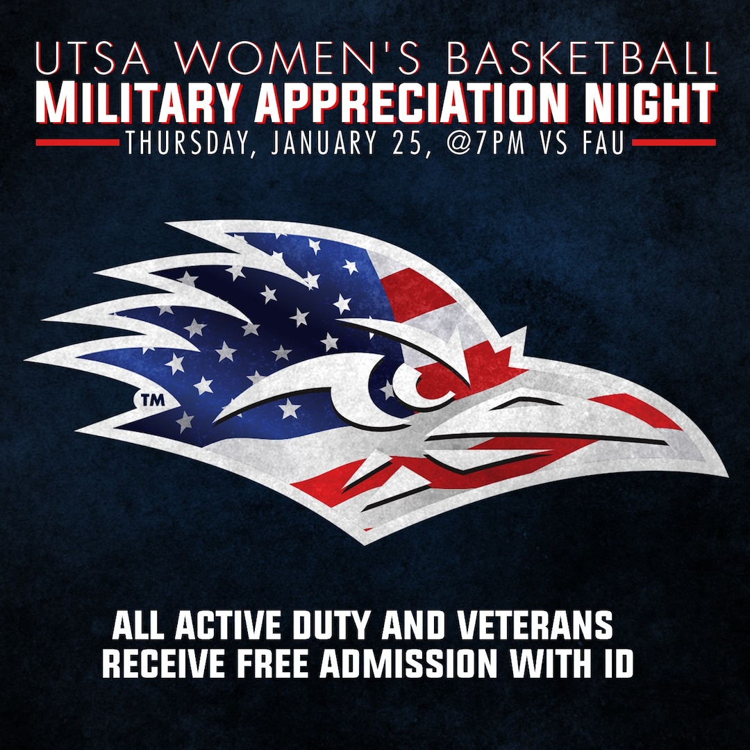 UTSA Women's Basketball Hosts Miltary Appreciation Night Jan. 25 ...