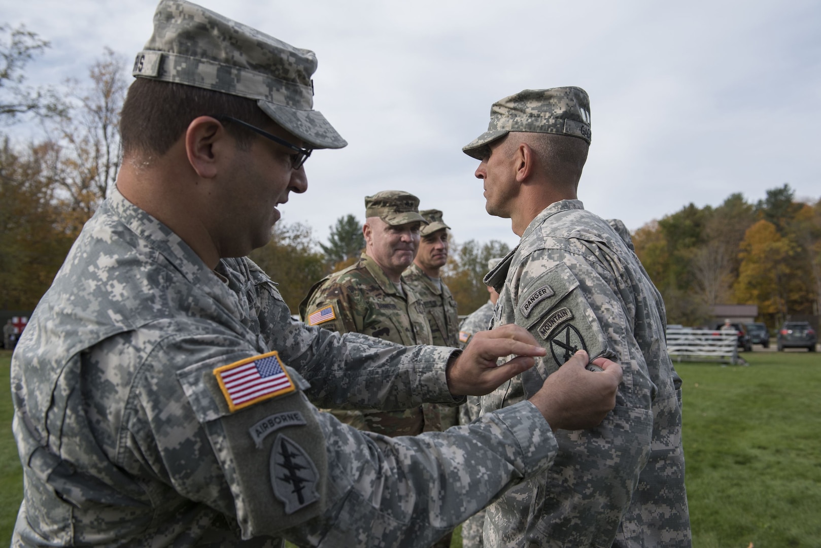 86th Infantry Brigade Combat Team Re-Patching Ceremony