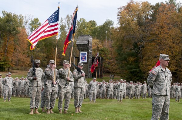 86th Infantry Brigade Combat Team Re-Patching Ceremony