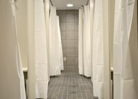 Schriever Air Force Base, Colo.—Schriever Air Force Base Fitness Center opened new showers January 12, 2018. The showers and locker room have been under renovation since September 5, 2017. (U.S. Air Force photo/Staff Sgt. Matthew Coleman-Foster)
