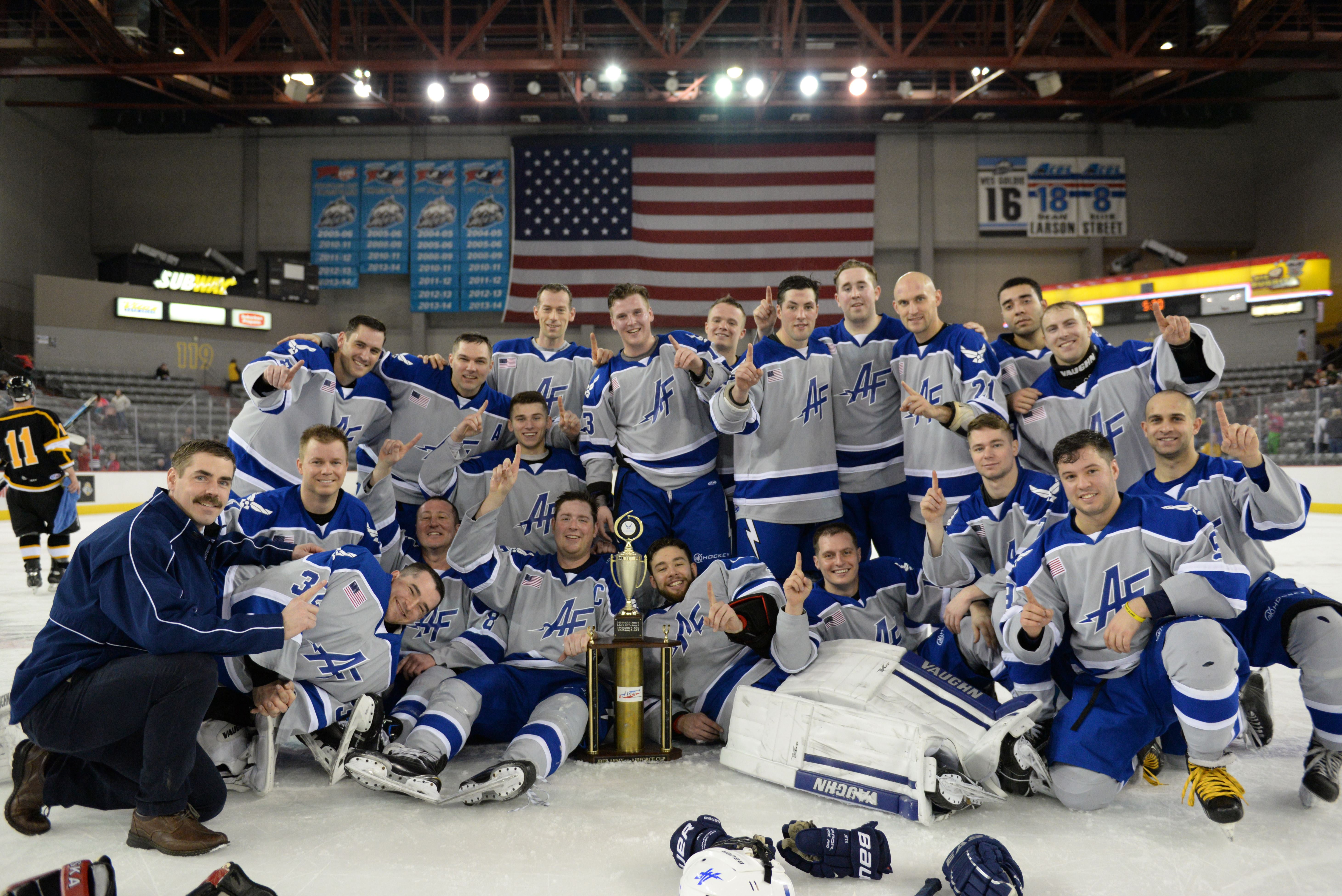 Air Force triumphs in 5th annual hockey game against Army > Joint Base