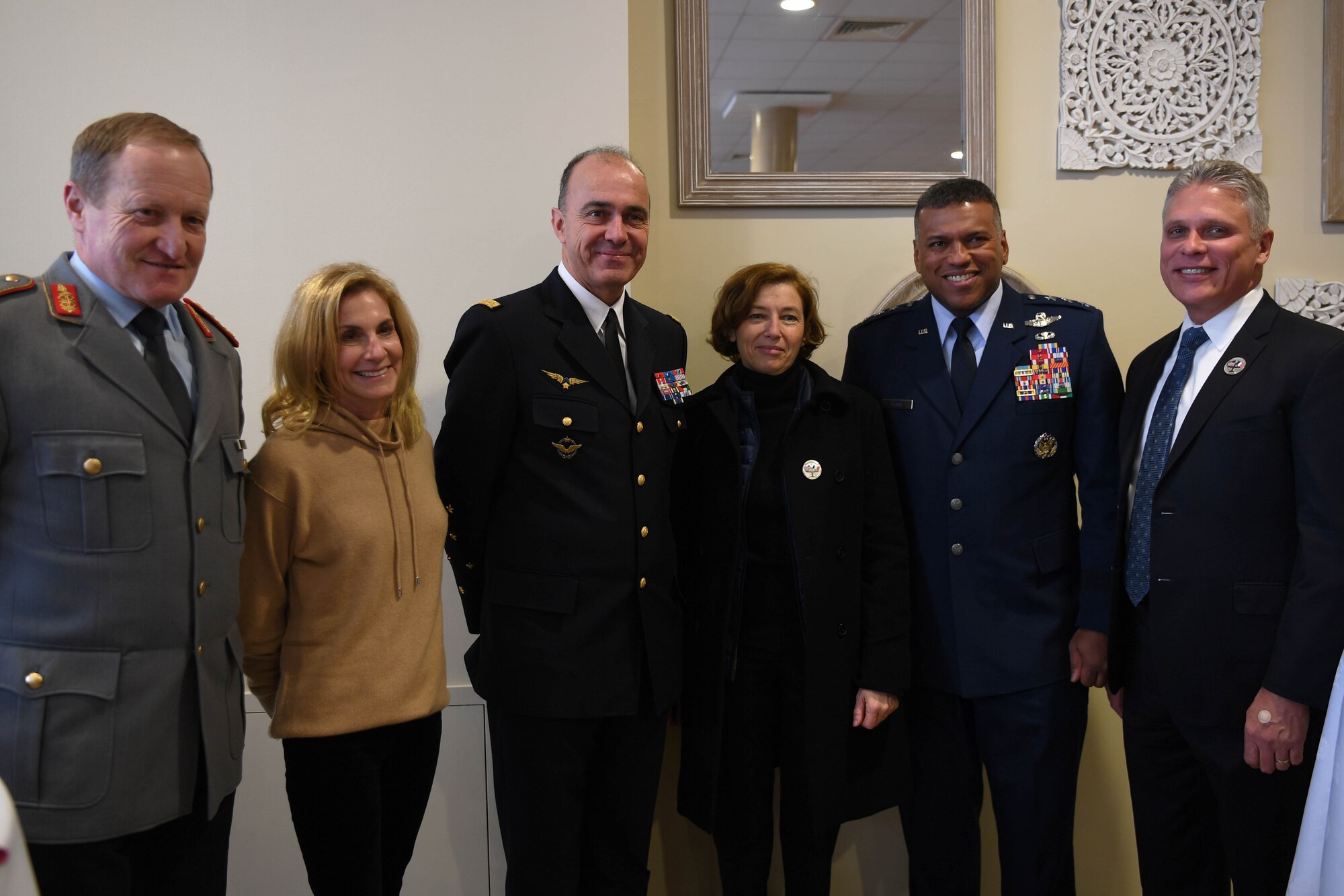 Lt. Gen. Richard Clark attended the inaugural C-130J Super Hercules ceremony in which France celebrated the acceptance of the first of four J-model aircraft.