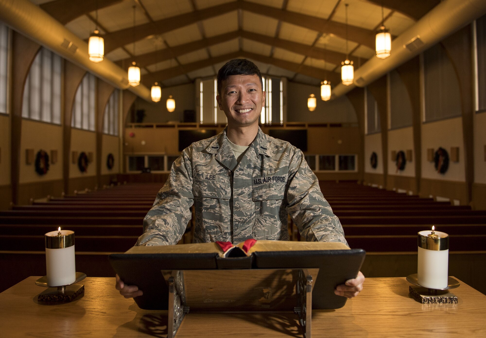 Chaplain Lee boosts spiritual fitness