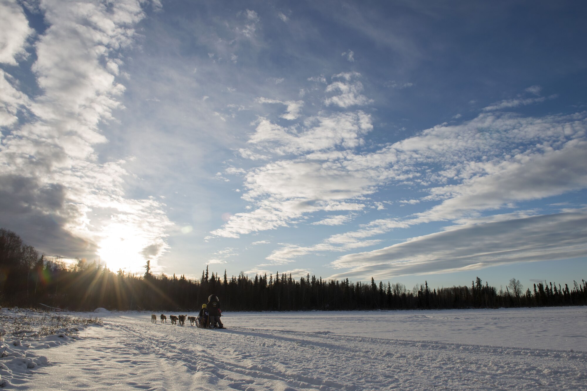 Sled rides at Hillberg Ski Area