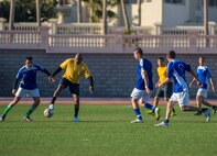 Sailors from the Arleigh Burke-class guided-missile destroyer USS Carney (DDG 64)