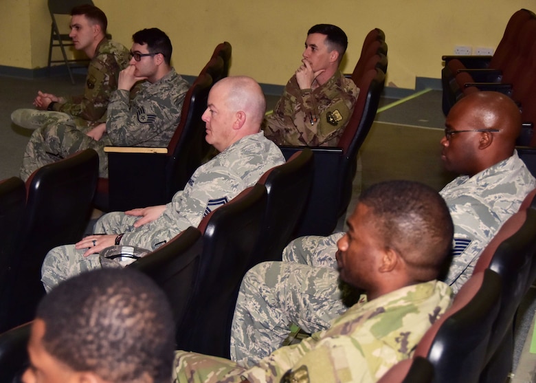 The 386th Air Expeditionary Wing Top III council recently organized a "real talk" forum to Airmen preparing to return home from deployment for the first time. The event was an opportunity to hear candid, first-hand accounts of reintegration deployment experiences from a panel of senior noncommissioned officers. Members from the audience had sincere questions and expressed their concerns in hope of discovering answers to prepare themselves for their transition home.