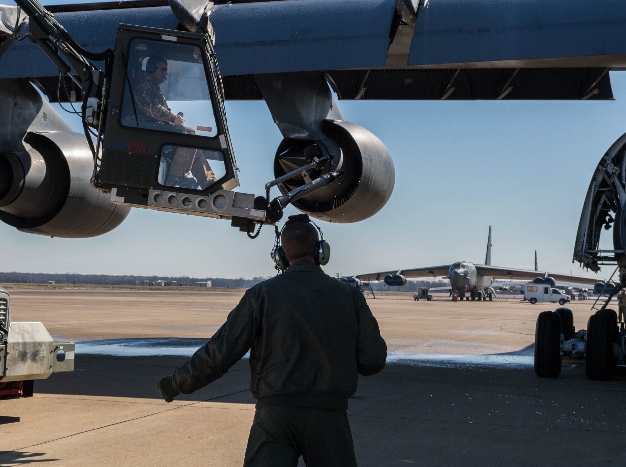 Barksdale gets a heavy visitor