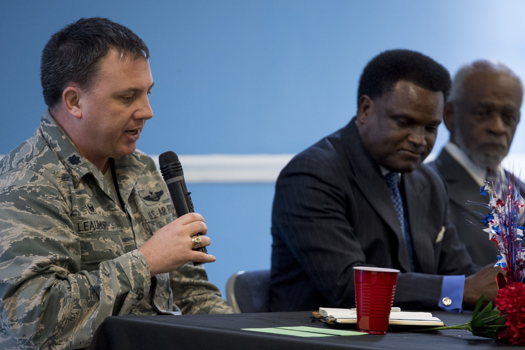 Team Barksdale celebrates Martin Luther King Jr.'s legacy