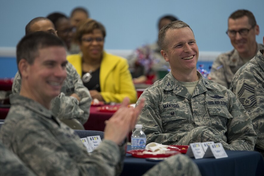 Team Barksdale celebrates Martin Luther King Jr.'s legacy