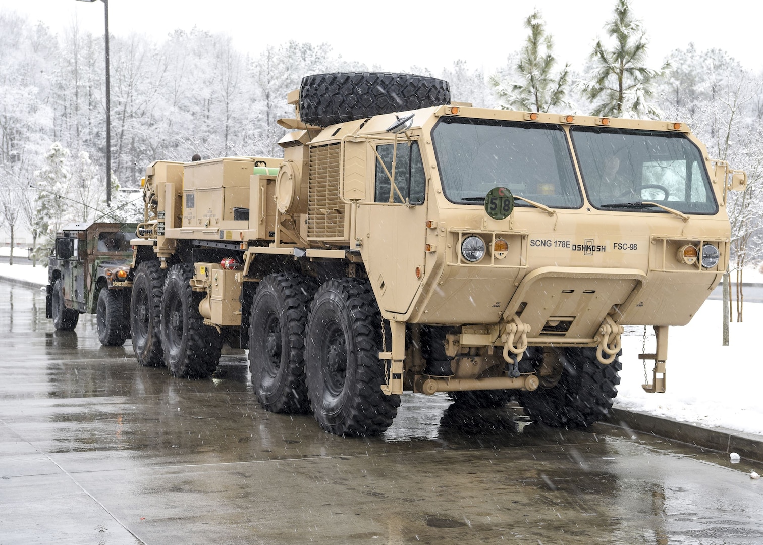 S.C. National Guard helps police in ice storm