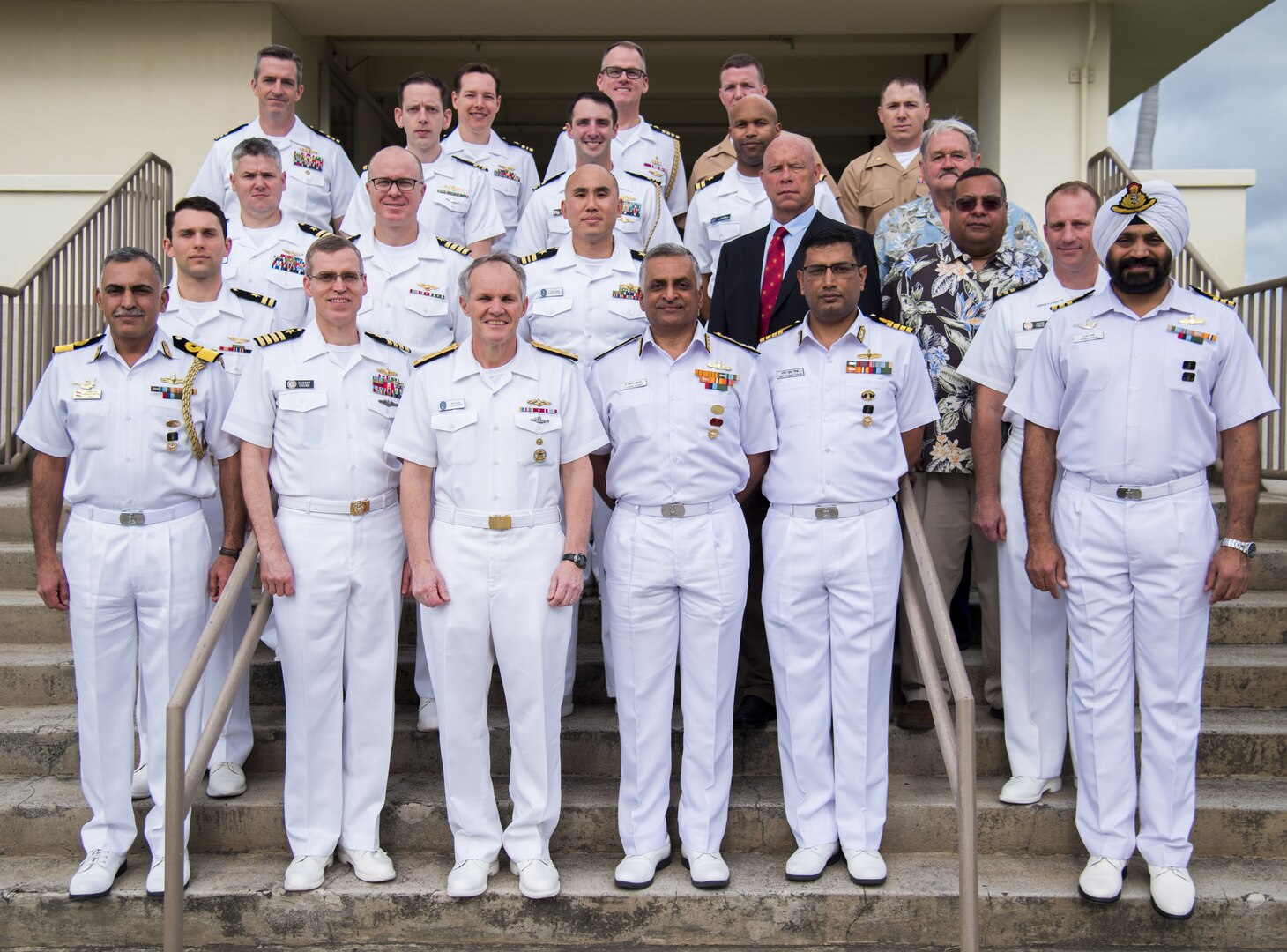 U.S. and Indian navy leadership met in Pearl Harbor, Hawaii, Jan. 17-19, to discuss engagements between the two nations throughout the year. The executive steering group discusses everything from exercises and subject matter expert exchanges to theater security cooperation and defense procurement.