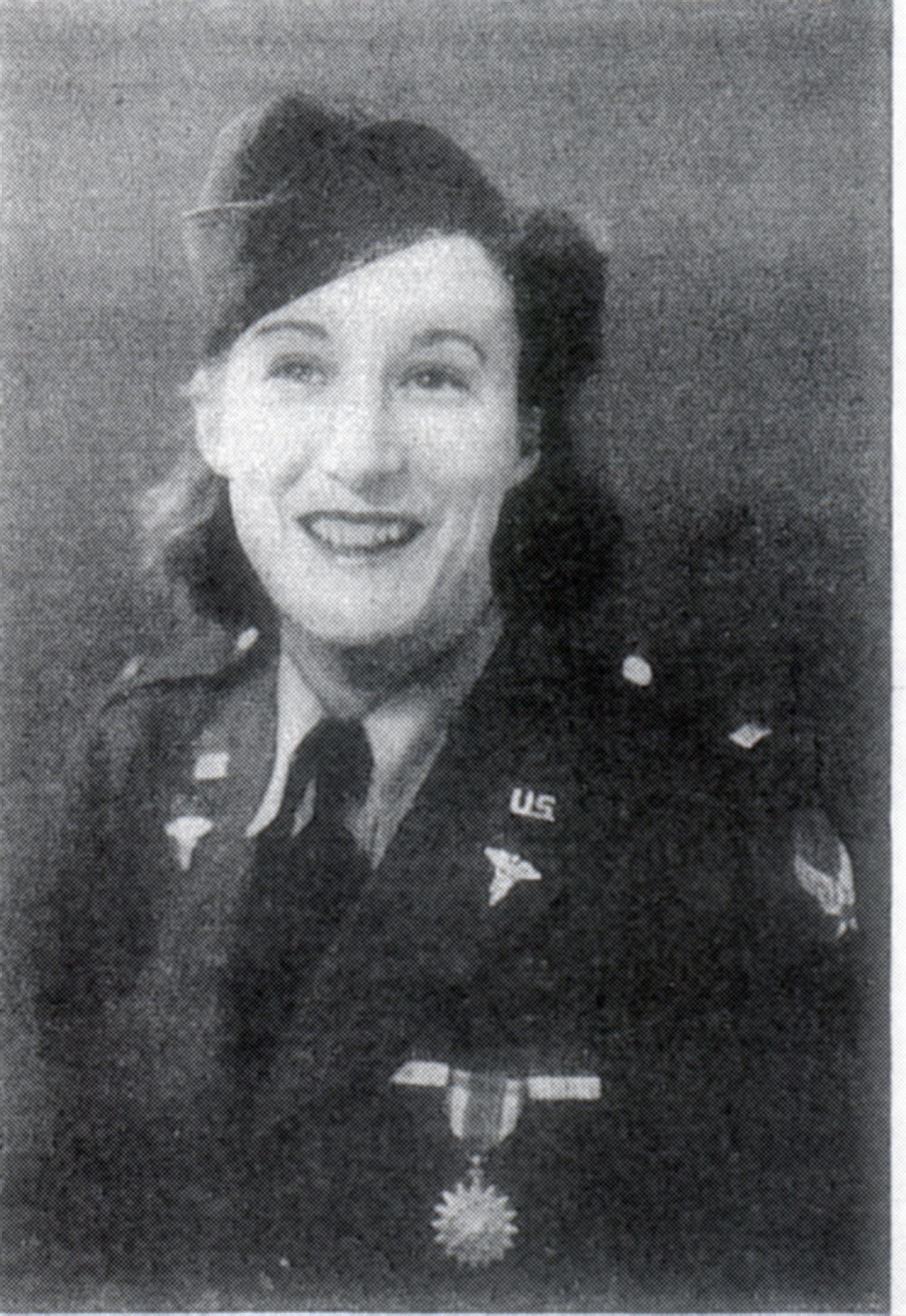 U.S. Air Force 2nd Lt. Elsie Ott, the first woman to receive the Air Medal. (Photo courtesy of the National Museum of the USAF)