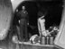 U.S. Air Force 2nd Lt. Elsie Ott of Long Island, NY, left, lands at Chabua, Upper Assam, India, after evacuating patients to a hospital at Calcutta, India, March 9, 1944. (Photo courtesy of NARA)