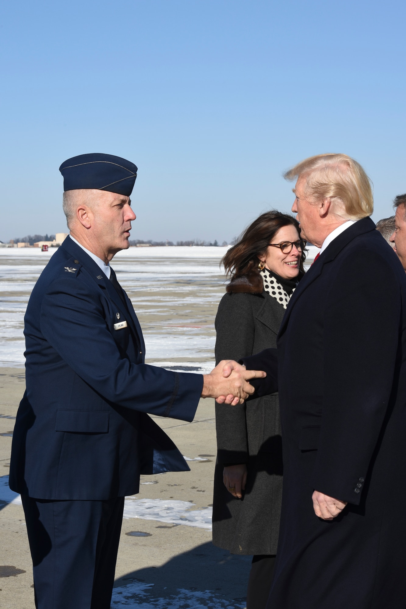 President Trump Arrives at 171st