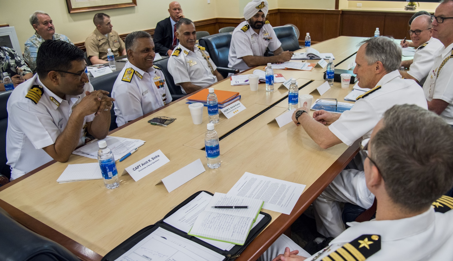 7th Fleet Hosts Annual U.S.-India Executive Steering Group