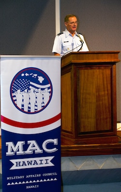 PACAF Deputy Commander addresses importance of partnership during annual civic leader meeting