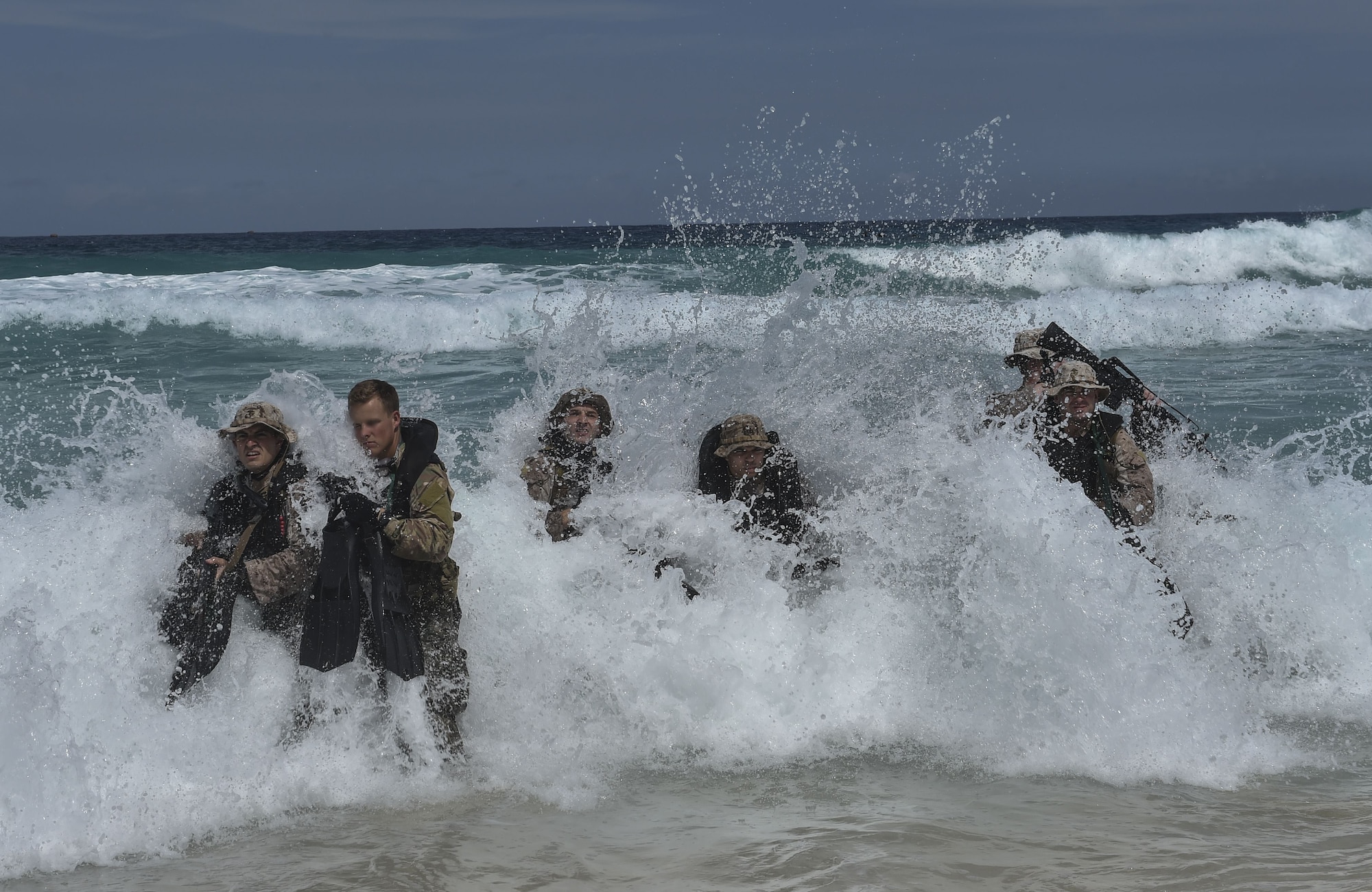 Three Special Tactics Airmen graduated from the Marine's RTLC in November, following two months of rigorous desert, jungle and amphibious training.