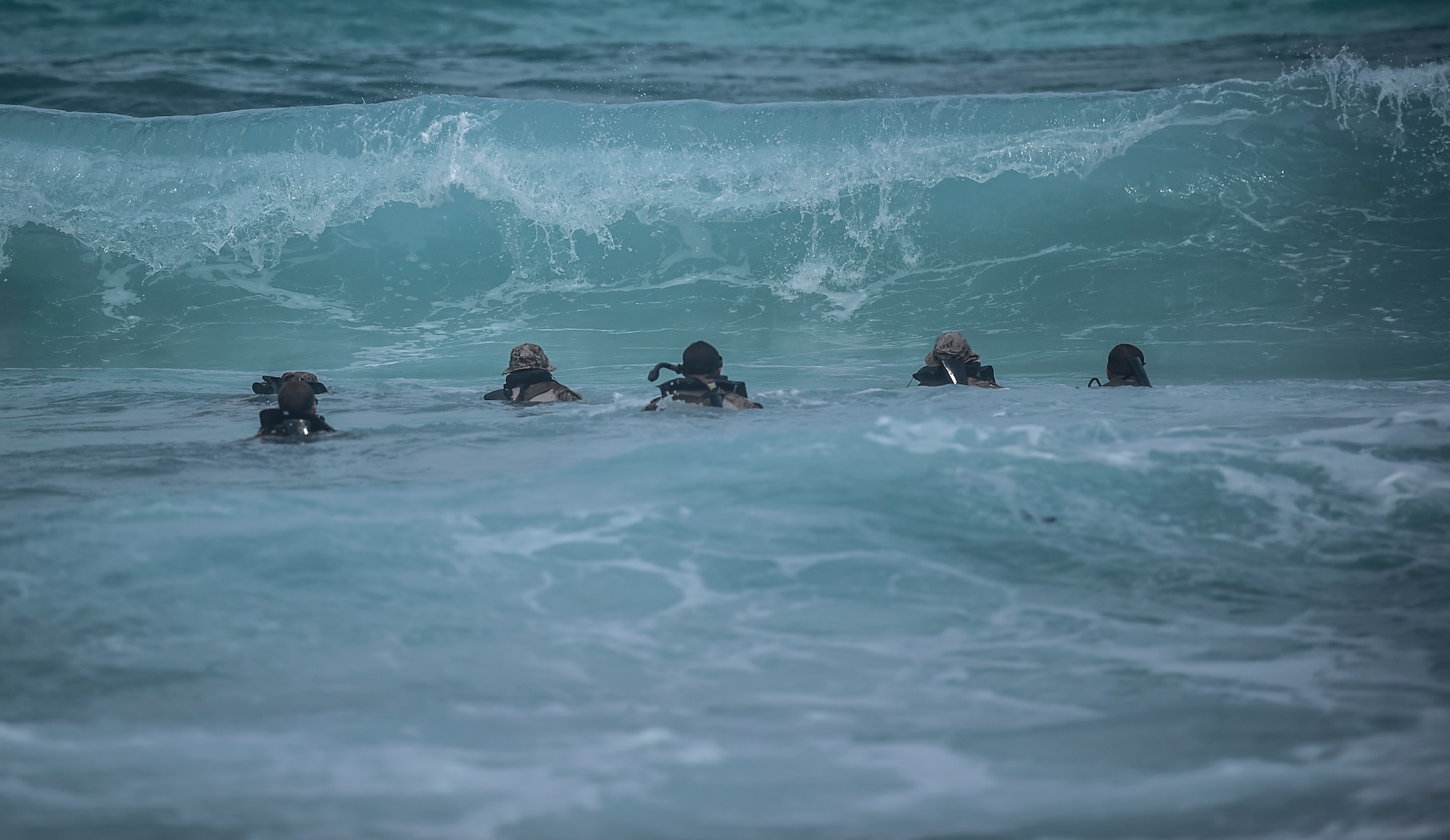 Three Special Tactics Airmen graduated from the Marine's RTLC in November, following two months of rigorous desert, jungle and amphibious training.