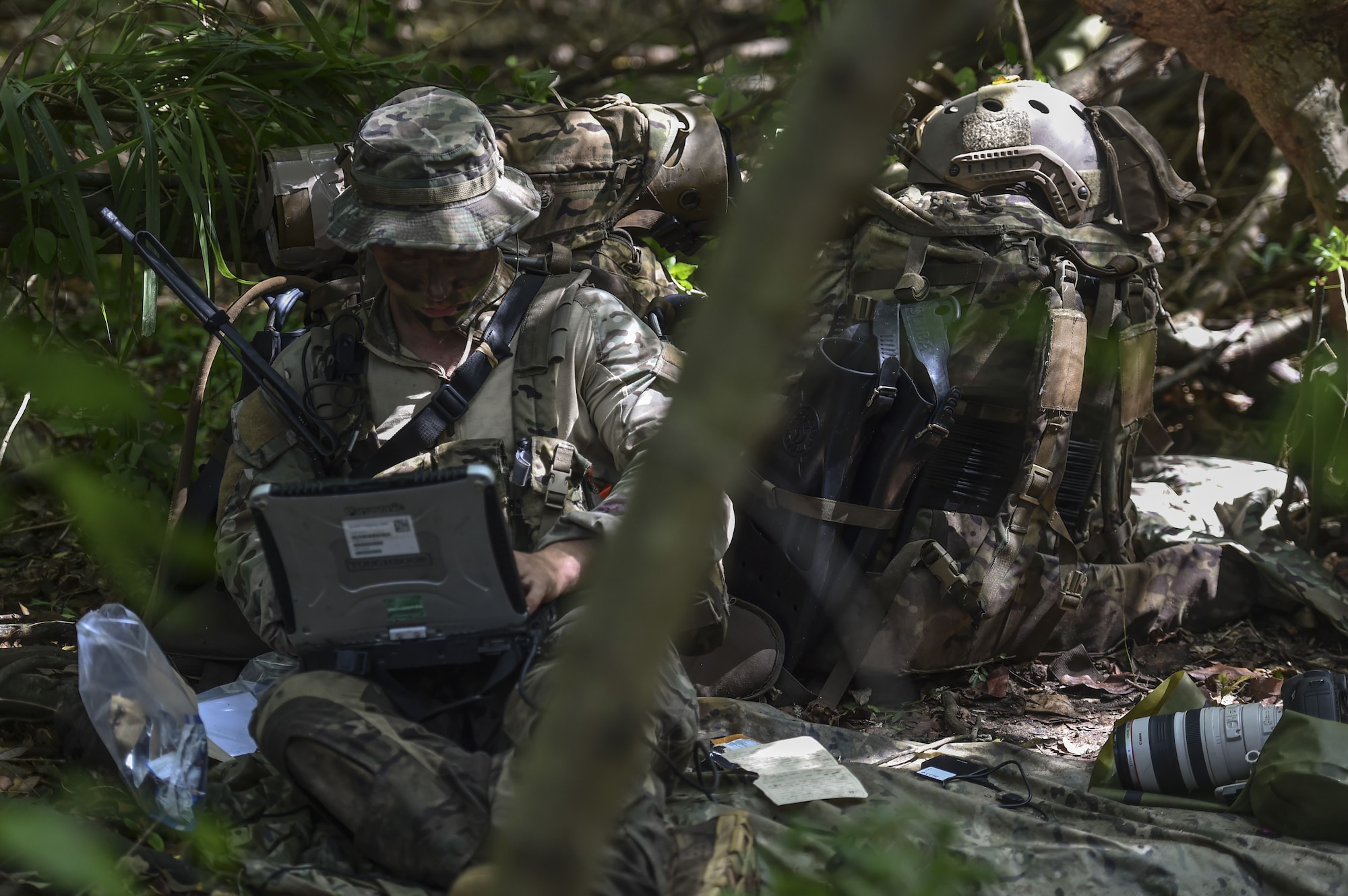 Three Special Tactics Airmen graduated from the Marine's RTLC in November, following two months of rigorous desert, jungle and amphibious training.