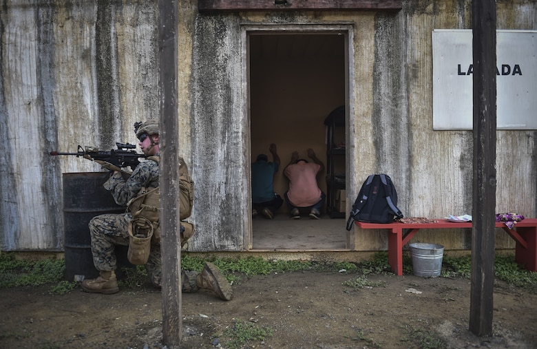 Three Special Tactics Airmen graduated from the Marine's RTLC in November, following two months of rigorous desert, jungle and amphibious training.