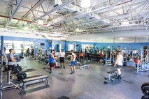 Service members utilize gym facilities at AUAB