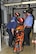 Firefighters with Fire and Emergency Services at Arnold Air Force Base use a power winch to safely hoist a 165-pound simulated victim out of a shaft at the J-4 Rocket Motor Test Facility. (U.S. Air Force photo/Jacqueline Cowan)