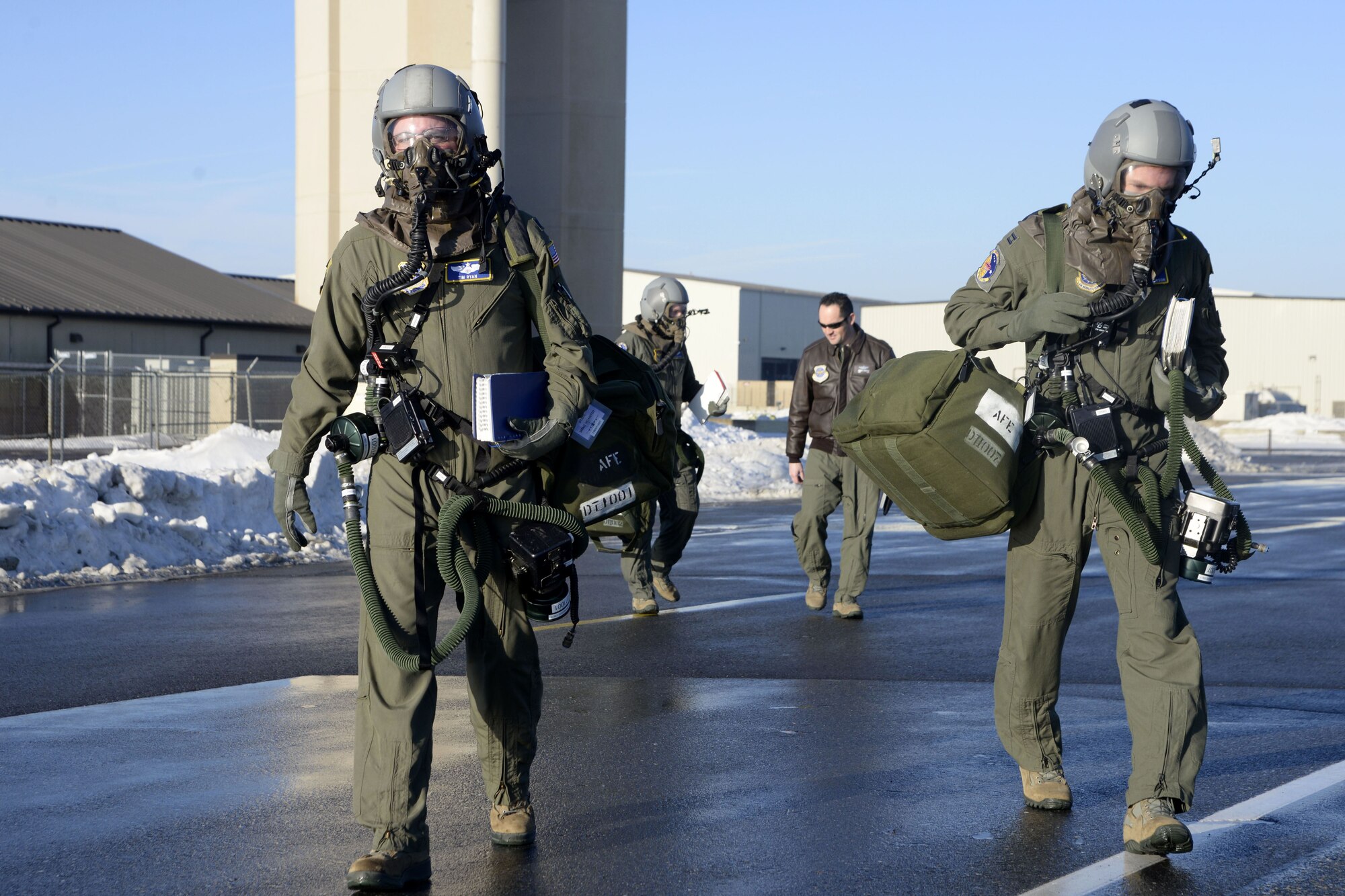 Dover Airmen participate in CBRN training