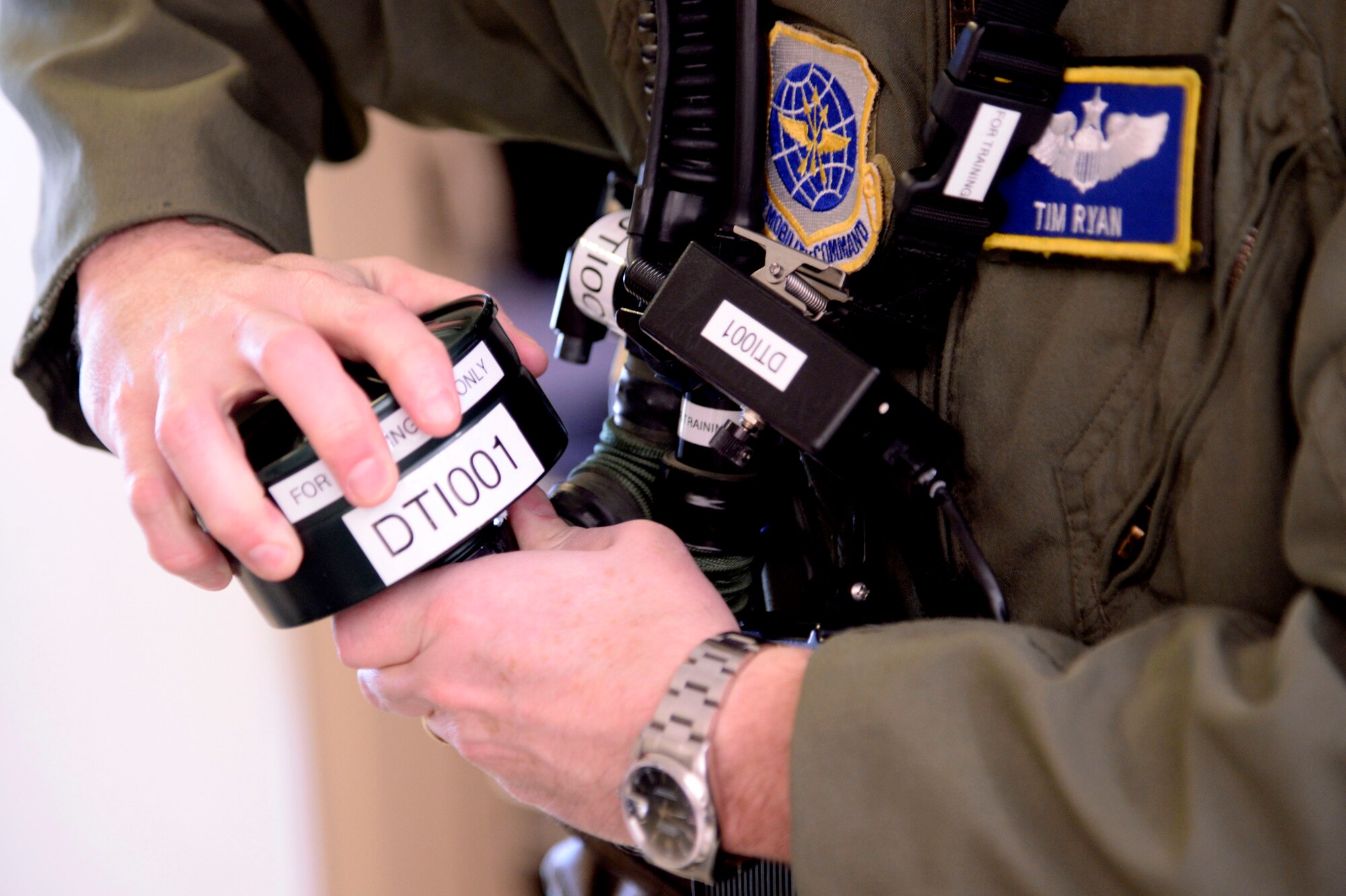 Dover Airmen participate in CBRN training