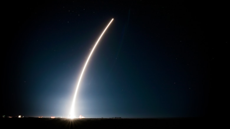 An Atlas V rocket carrying the Space Based Infrared System (SBIRS) GEO Flight 4 satellite lifts off from Cape Canaveral Air Force Station, Fla., Jan. 19, 2018. The SBIRS program delivers timely, reliable and accurate missile-warning and infrared surveillance information to the president of the United States, the secretary of defense, combatant commanders, the intelligence community and other key decision makers. (U.S. Air Force illustration by Airman 1st Class Dalton Williams)