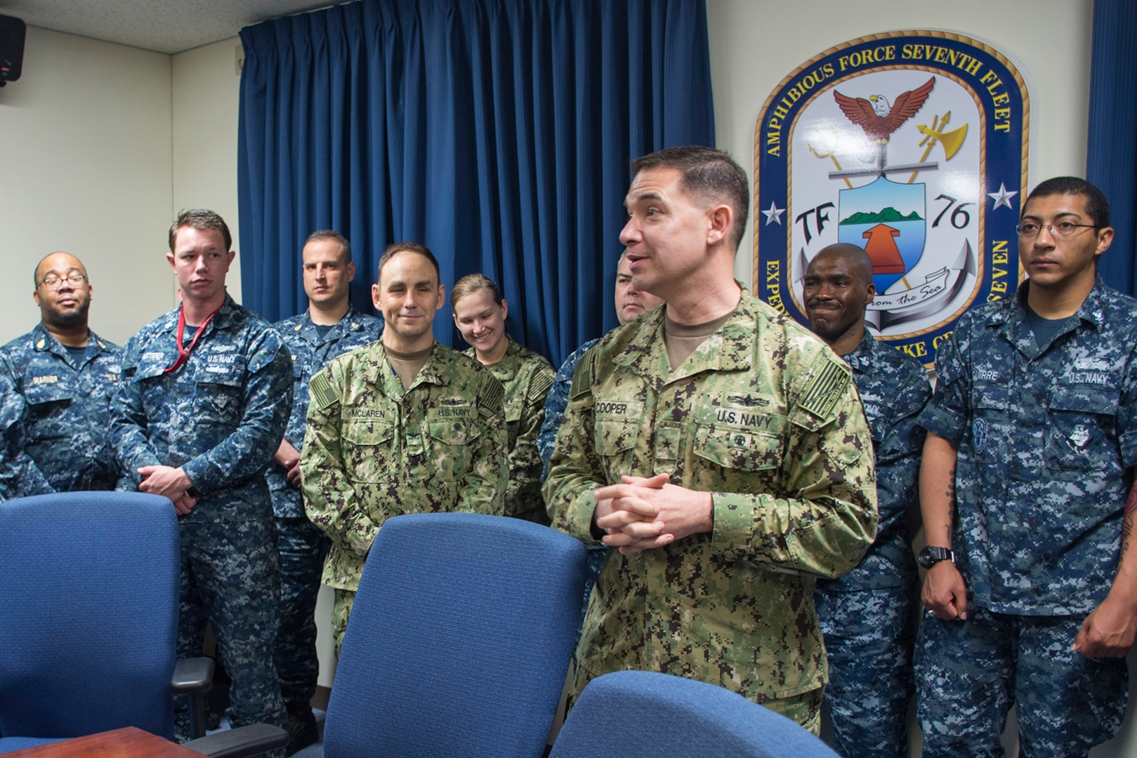 Amphibious Force 7th Fleet Welcomes New Commander > U.S. Indo-Pacific ...