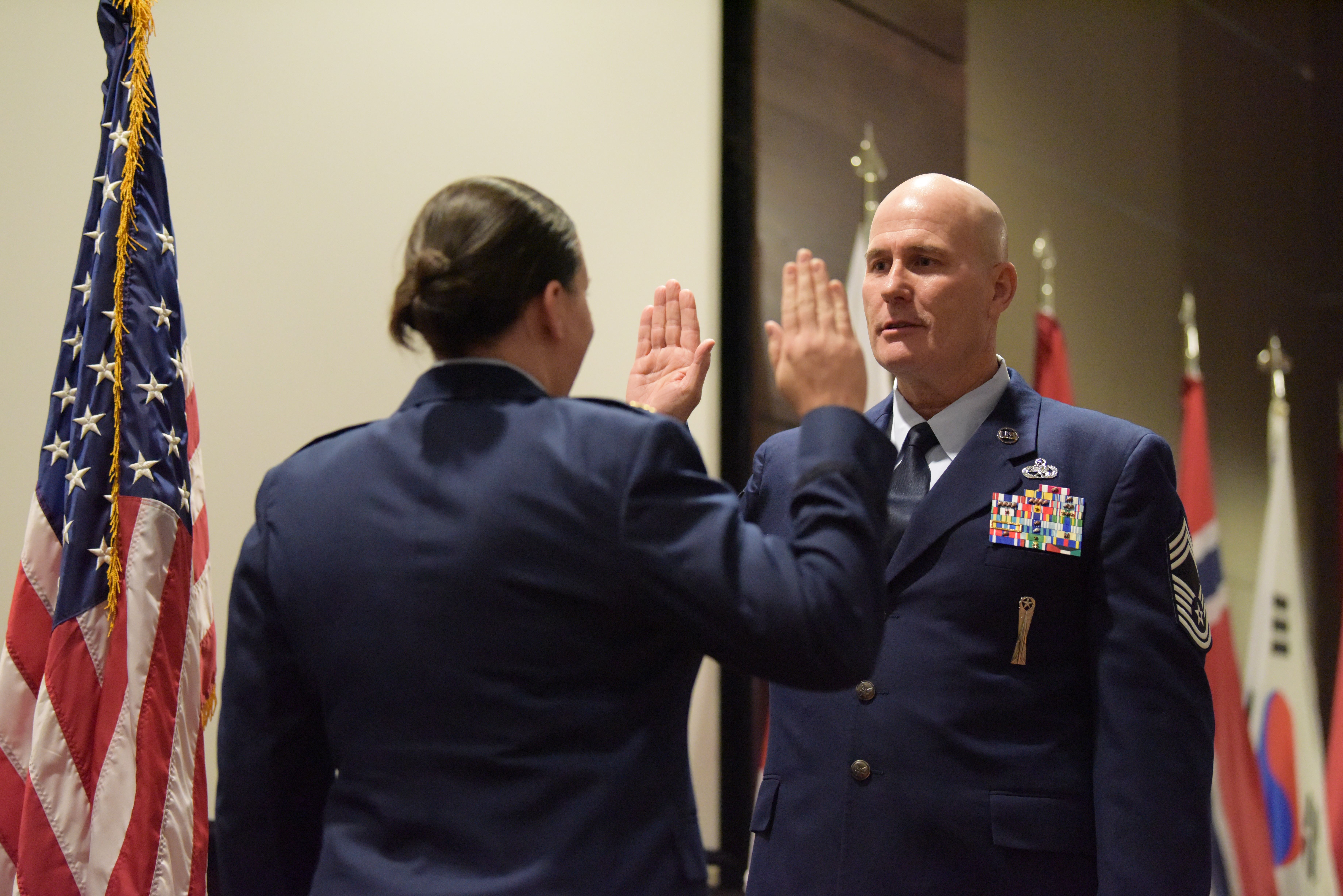 Wing Inducts Newest Chief