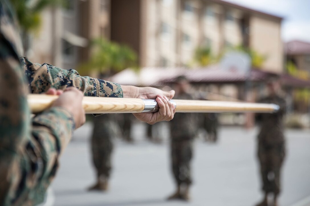 Sword Manual Corporals Course 3-18 1st Marine Logistics Group