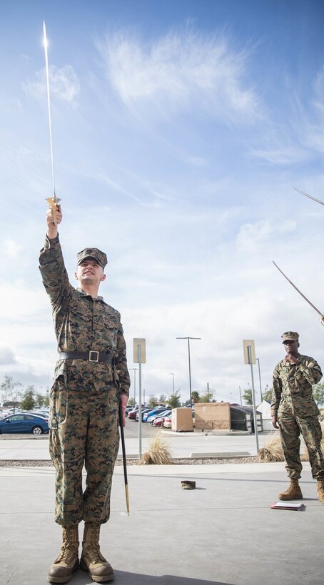 Sword Manual Corporals Course 3-18 1st Marine Logistics Group