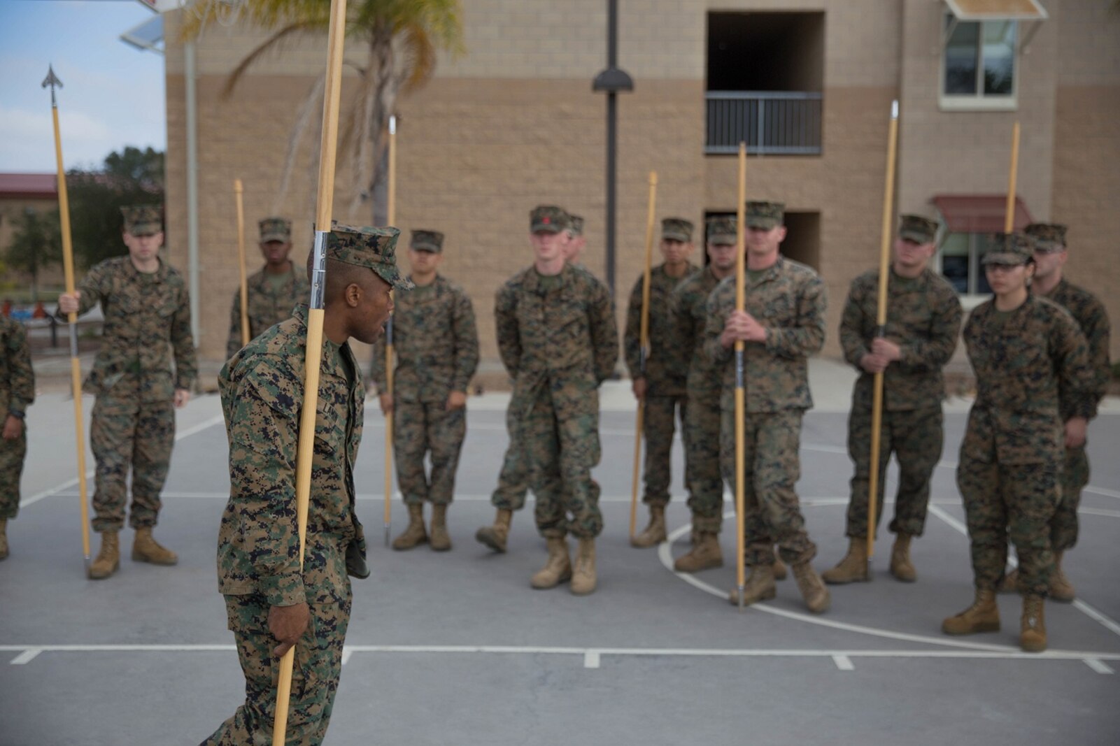 Sword Manual Corporals Course 3-18 1st Marine Logistics Group