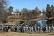 U.S. Airmen, Soldiers and the family members of late Col. Charles C. Heckel, a World War II prisoner of war, gather to recognize his sacrifices during a Prisoner of War Medal presentation ceremony at Shaw Air Force Base, S.C., Jan. 19, 2018.
