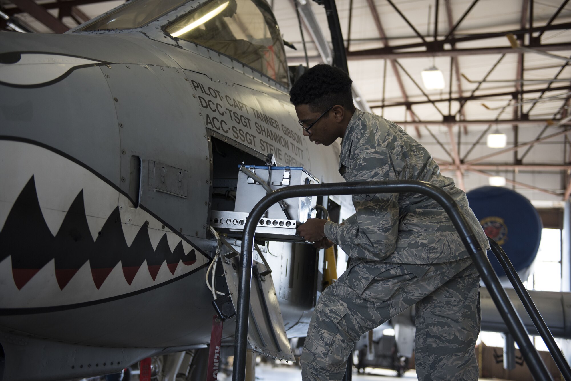 362nd TRS crew chief apprentice course