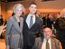 JoAnne Powell, U.S. Air Force Col. Ricky Mills, 17th Training Wing commander, and retired Col. Charles Powell visit during the Chamber of Commerce Annual Awards Banquet at the McNease Convention Center, San Angelo, Texas, Jan. 23, 2018. The Powells have been community leaders for over 30 years after he retired as Goodfellow’s commander in 1984. (U.S. Air Force photo by Aryn Lockhart/Released)