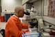 2nd Lt. Colton List, 90th Medical Group diagnostic services flight officer, reviews a blood sample at F.E. Warren Air Force Base, Wyo., Jan. 23, 2018. List is responsible for overseeing administration and daily functions at the lab. (U.S. Air Force photo by Airman 1st Class Abbigayle Wagner)