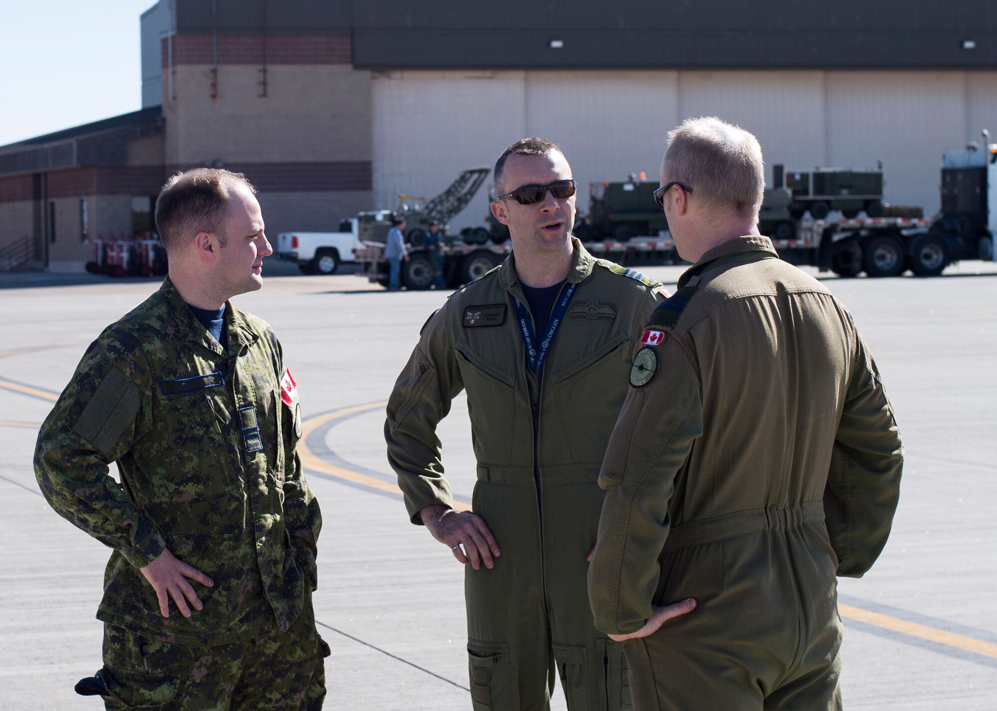 Royal Canadian Air Force Arrival