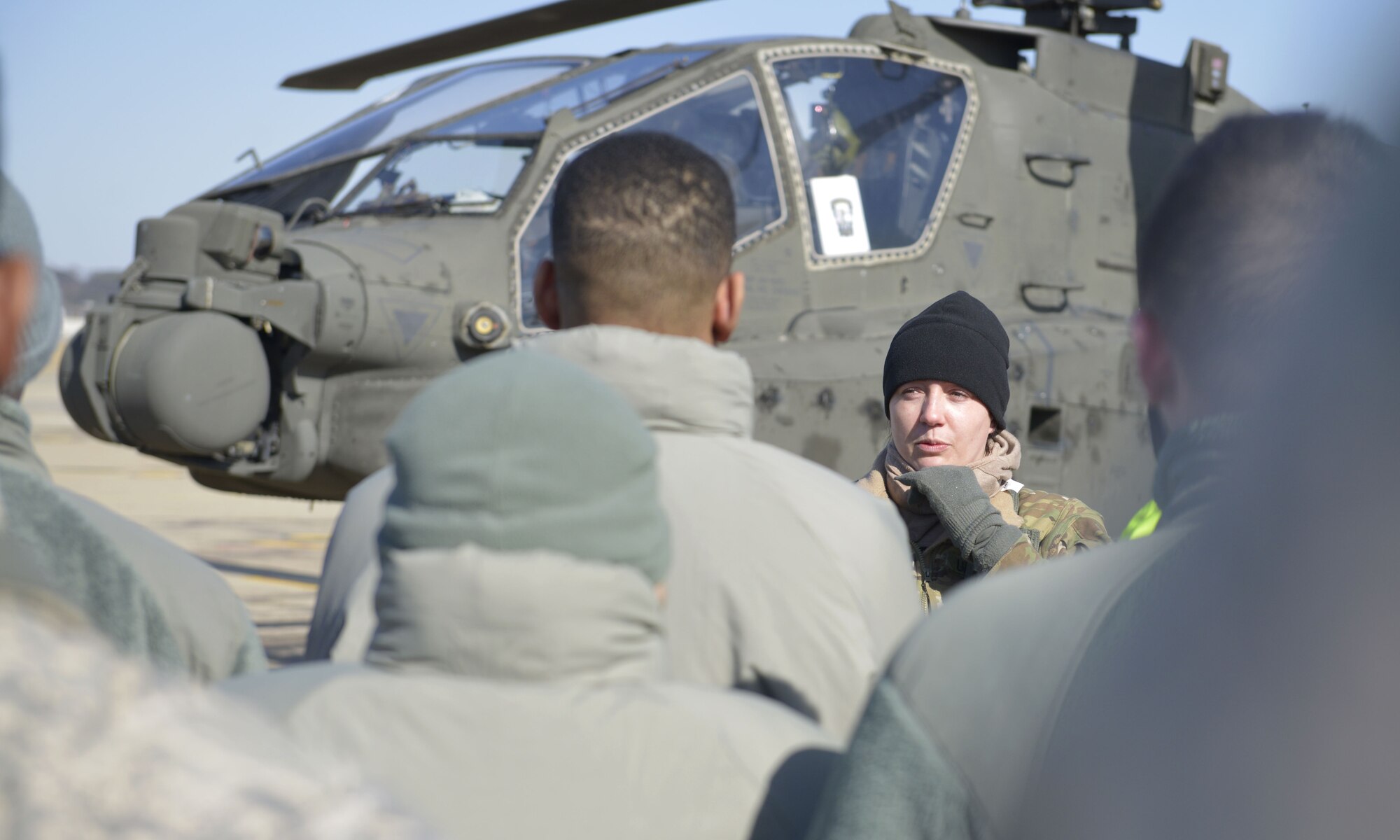 Osan personnel get familiar with Apache