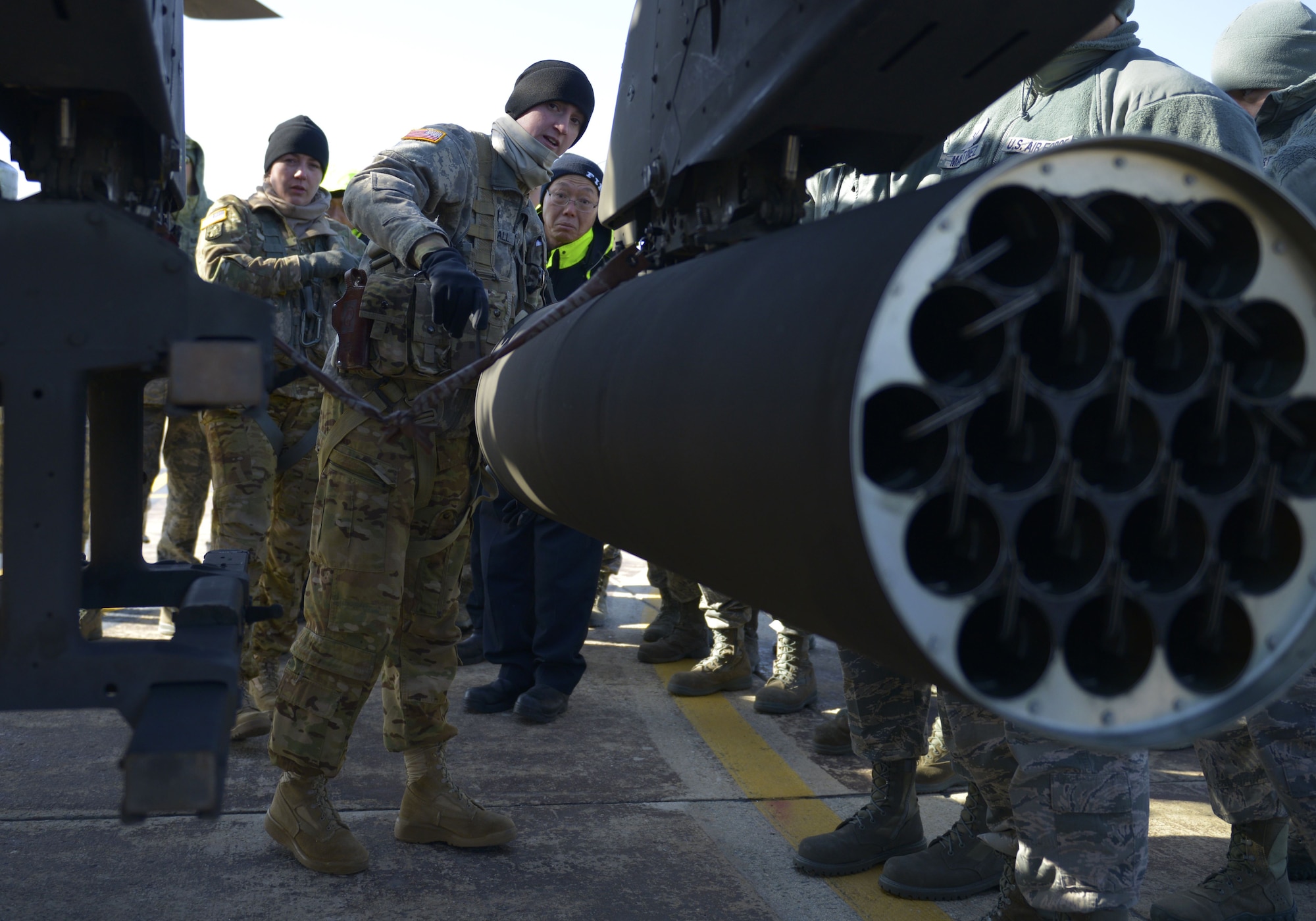 Osan personnel get familiar with Apache