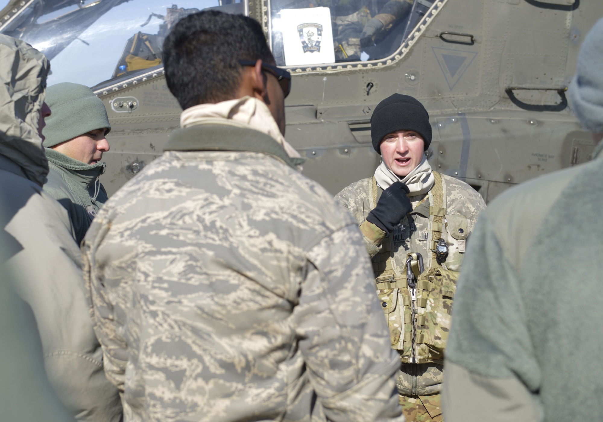 Osan personnel get familiar with Apache