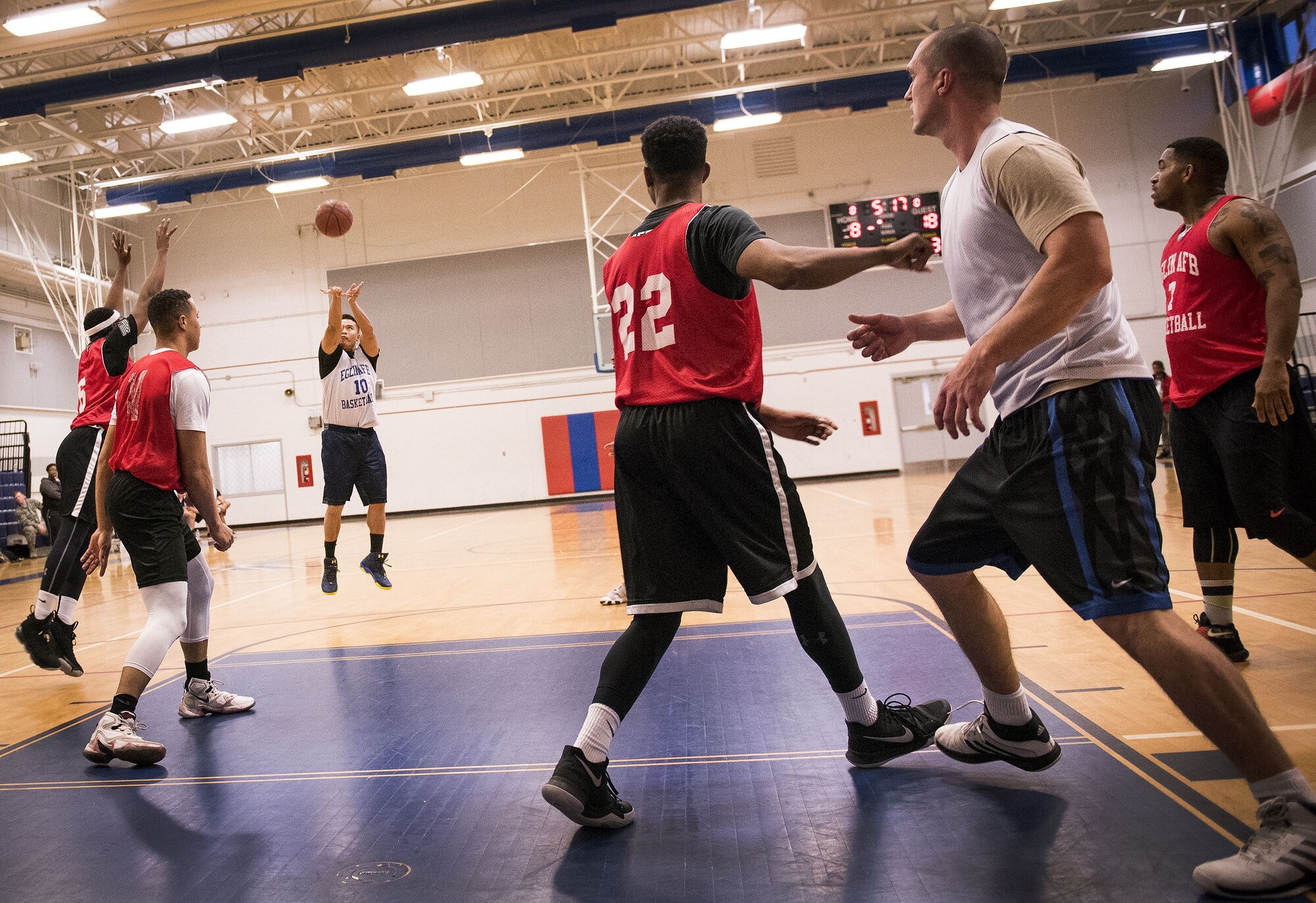 Intramural basketball