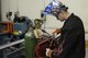 Senior Airman David Petrich, 374th Maintenance Squadron aircraft metals technology fabricator, prepares welding equipment, Jan. 24, 2018, at Yokota Air Base, Japan.
