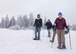 Team Ramstein members snowshoe to the top of a mountain in the Black Forest, Sasbachwalden, Germany, Jan. 21, 2018. The 86th FSS ODR plans to offer more snowshoe hikes in February, along with other opportunities such as a kayak skills clinic and rock climbing. (U.S. Air Force photo by Senior Airman Elizabeth Baker)
