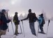 Team Ramstein members snowshoe to the top of a mountain in the Black Forest, Sasbachwalden, Germany, Jan. 21, 2018. The 86th FSS ODR plans to offer more snowshoe hikes in February, along with other opportunities such as a kayak skills clinic and rock climbing. (U.S. Air Force photo by Senior Airman Elizabeth Baker)
