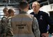 McMurry visits with Airmen
